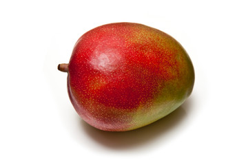 Mango isolated on a white studio background.