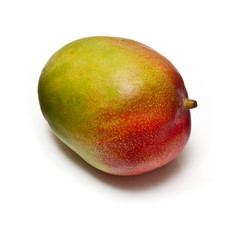 Mango isolated on a white studio background.