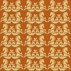 Hintergrund, Ornament, Pferd, Seide, Tapete, Buch, Karte