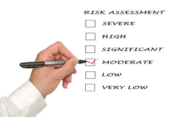 Evaluation of risk level