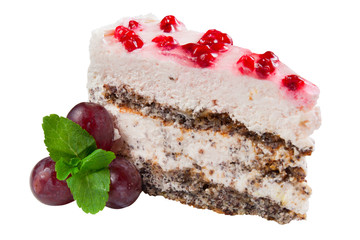 Beautiful pie air dessert, isolated