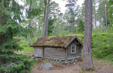 maison traditionnelle finlandaise