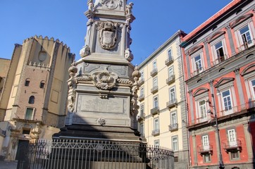 Fototapeta premium statue à naples
