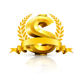 Dollar sign, emblem