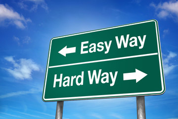 Easy Way and Hard Way