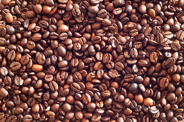 Brown coffee, background texture