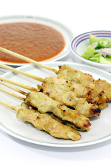 Pork satay