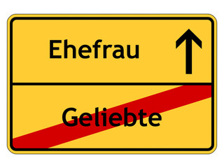 Geliebte - Ehefrau