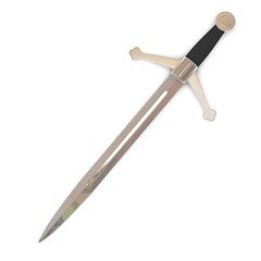 3d render of hand dagger