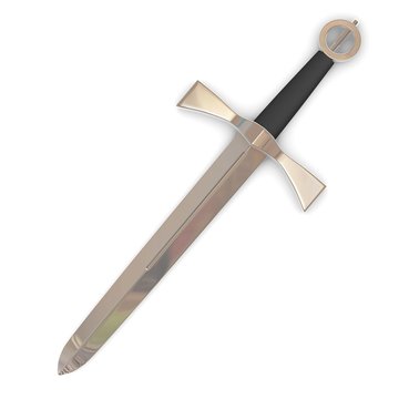 3d Render Of Hand Dagger