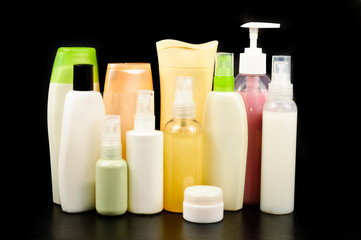 A bottle of shampoo