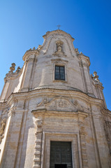 Fototapeta na wymiar Kościół czyśćcu. Matera. Basilicata. Włochy.