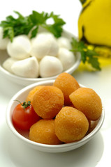 Mozzarelline fritte