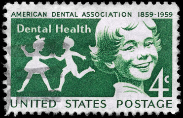USA - CIRCA 1959 Dental Health