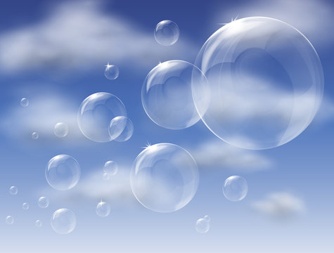 bubbles in the sky