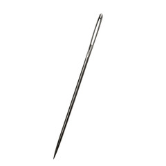 Sewing Needle over White