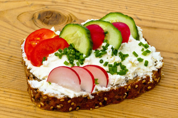 Topfenbrot - Quarkbrot