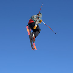 Freestyle in blue sky