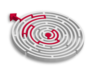 3D Maze Solution