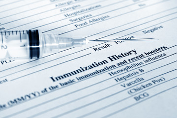 Immunization history