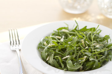 Rocket and parmesan salad