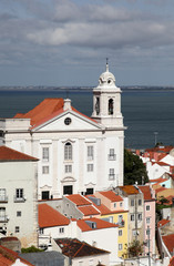 Fototapeta premium Santo Estevao Church Lisbon