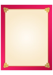 lace ornaments on background. Vector