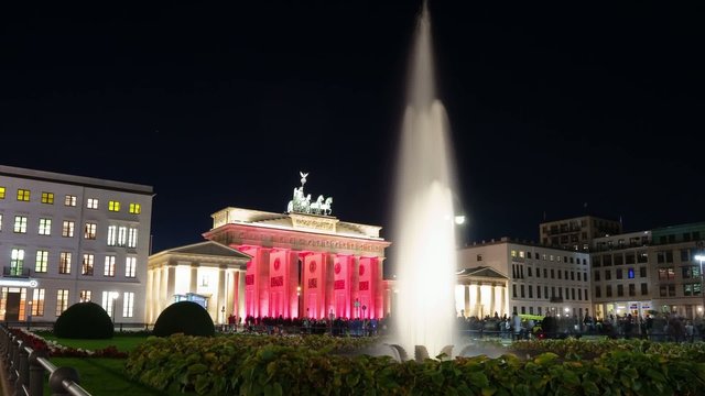 Brandenburger Tor, Timelapse, zeitraffer