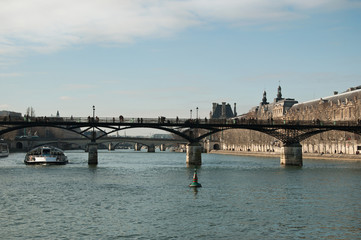 le pont des arts à Paris