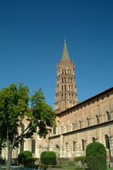 Fototapeta na wymiar Toulouse, Eglise Saint Sernin