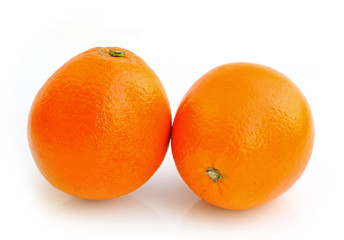 Orange isolated on white background
