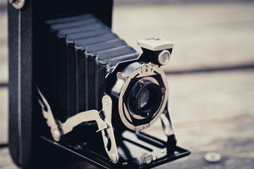 Old Folding Camera