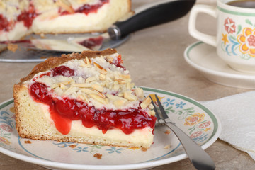 Cherry Nut Coffee Cake
