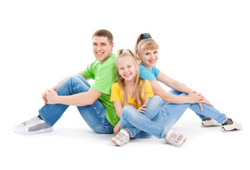 Family with daughters