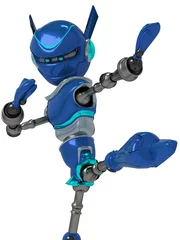 Photo sur Plexiglas Robots robot ninja kung fu gros plan