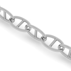 Obraz premium 3d render of metal chain