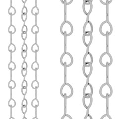 3d render of metal chain