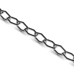 3d render of metal chain