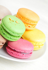 colorful macaron