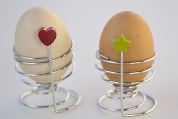 oeufs &agrave; la coque