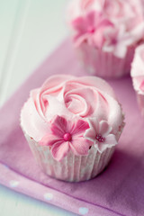 Rose cupcakes