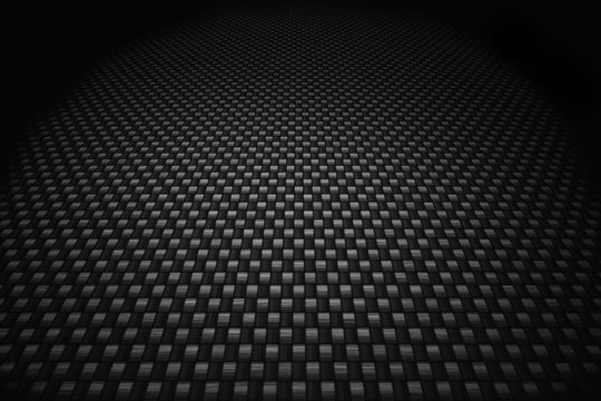Grey carbon fiber background