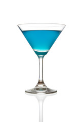 wine glass isolated