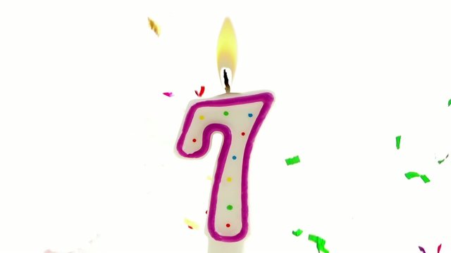 celebration number candles