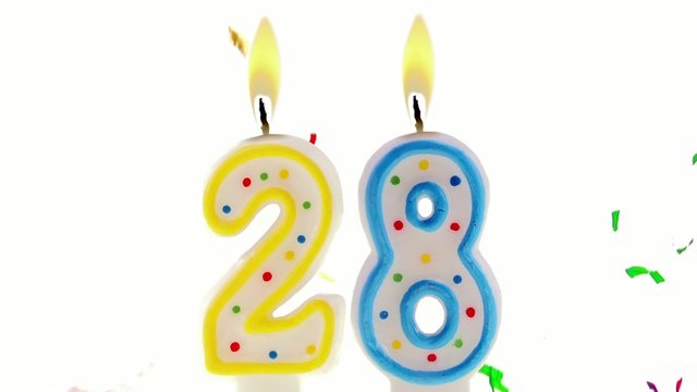 celebration number candles
