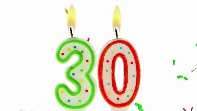 celebration number candles