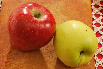 Two apples