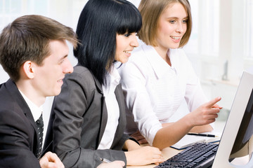 Fototapeta premium Business people