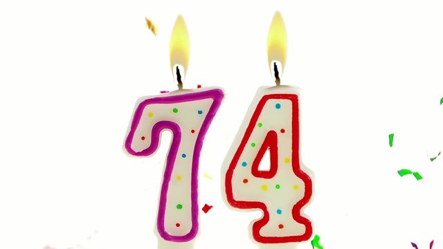 celebration number candles