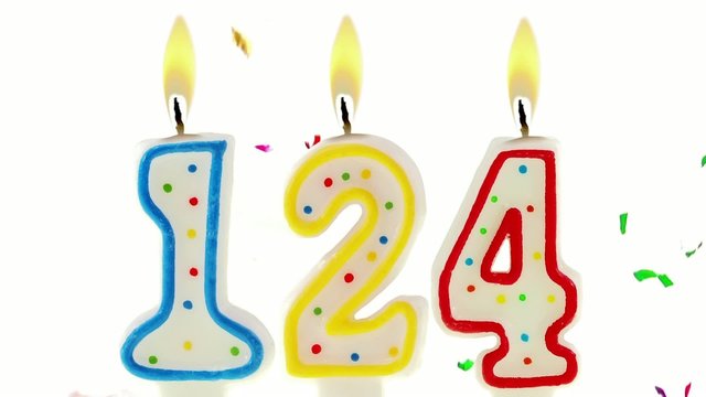celebration number candles